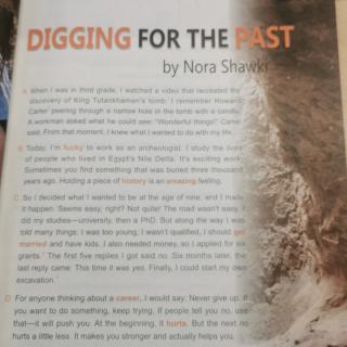 Digging For The Past