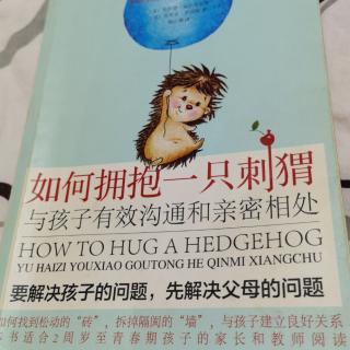 6《如何拥抱一只刺猬》第一部分第四章制定规则