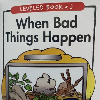 RAZ LevelJ 806 - When Bad Things Happen