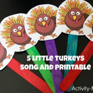 Five Little Turkeys