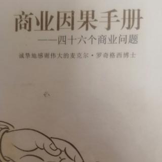 四十六个商业问题（对境）