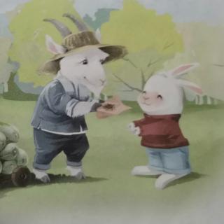 思逸情商幼儿园晚安故事—《小白兔和小灰兔》