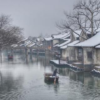 《江南的雪》作者:碑林路人