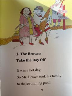 The Browns take the day off
