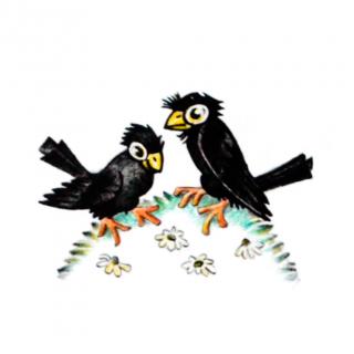 Two Blackbirds（两只黑鸟）