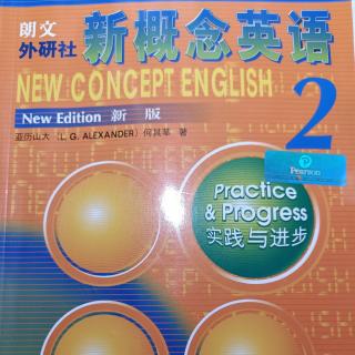 新概念英语2 Lesson1 A private conversation