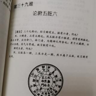 难经39第三十九难 论腑五脏六