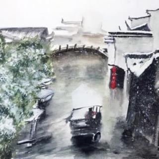 《江南的雪》作者/碑林路人