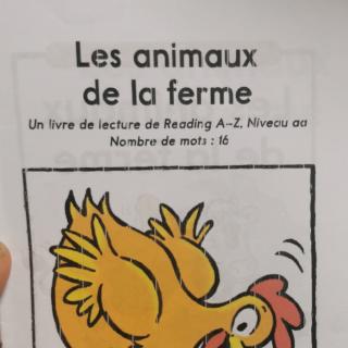 法语版raz aa《les animaux de la ferme》