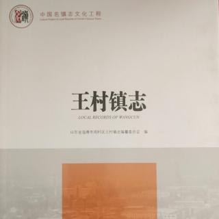 毕氏联姻圈（25）王村镇志编纂委员会 主编:李国经  孙方之