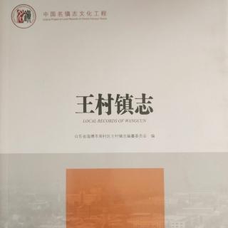 王村黄酒 醋（41）王村镇志编纂委员会 主编:李国经  孙方之