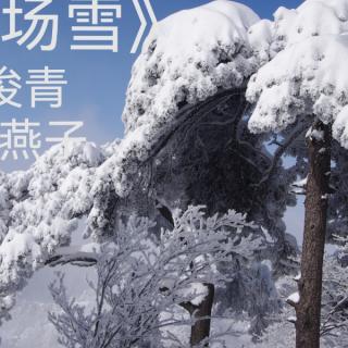 《第一场雪》作者：俊青