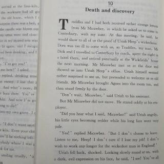 David Copperfield 10-1 Death and discovery
