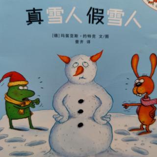 真雪人假雪人