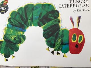 The very hungry caterpillar