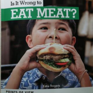 Is it wrong to eat meat