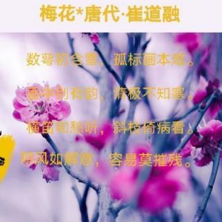 梅花*唐代·崔道融