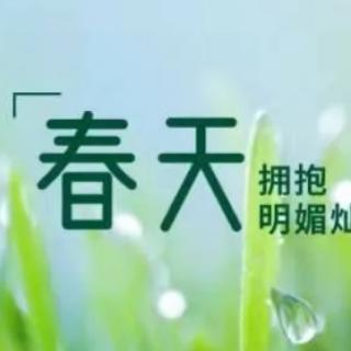 《春天的诗行》
   作者：汤敏  诵读: 正亮