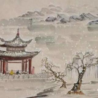 湖心亭看雪——胡语昊