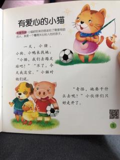 有爱心的小猫