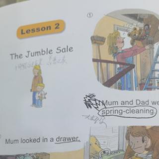 the jumble sale