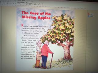 the case of the missing apples