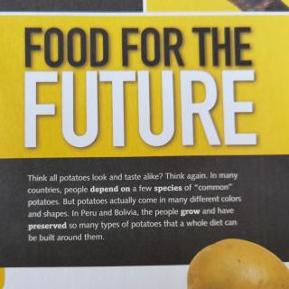 Food for future