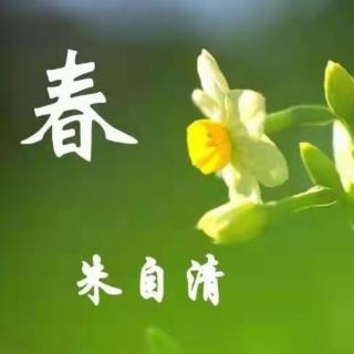 《春》a作者 朱自清  朗诵  张平