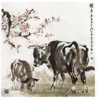 作品57号《中国的牛》