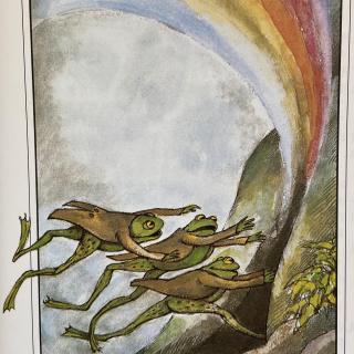 Aaron妈咪讲故事啦~儿童哲思寓言：青蛙们在彩虹的尽头