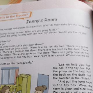 Jenny's room