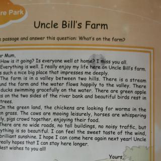 Uncle Bill's farm