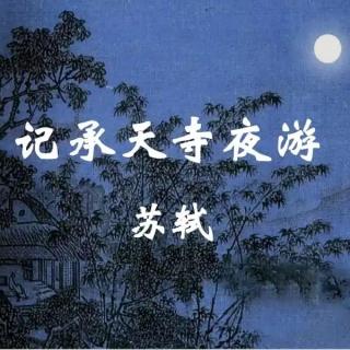 《记承天寺夜游》