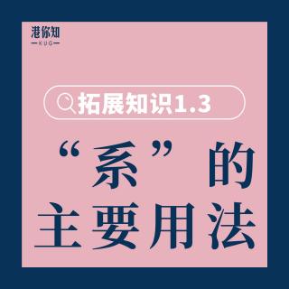 10. 拓展知识1.3（“係”的主要用法） pg21