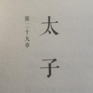 鲜满宫堂 作者：绿野千鹤 第二十九章 太子