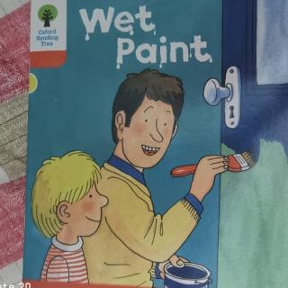 Wet   paint