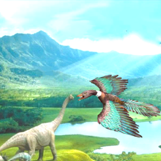课文《飞向蓝天的恐龙》/朗读:林木