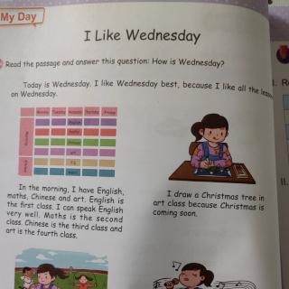 I like Wednesday