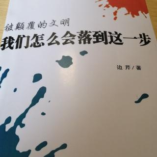 《我们怎么会落到这一步》之第二部第二篇