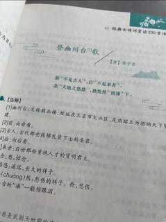 登幽州台歌 唐 陈子昂