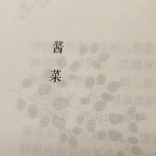 梁实秋散文精选——酱菜