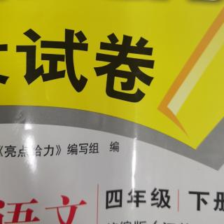 四年级《亮点六单元B卷》