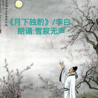 《月下独酌》李白  朗诵:雪寂无声