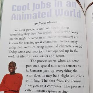 Cool Jobs in an Animated World