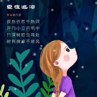 332.夏夜追凉 杨万里