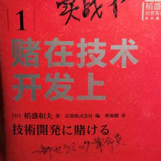 “战略集中投入型”经营，孕育技术革新158