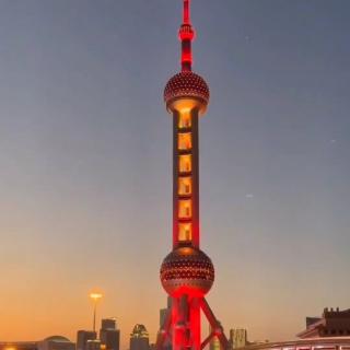 上海·在中央广播总台——上海东方明珠黄昏下·豆颜记☆豆豆(自己)