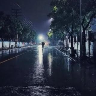 《雨夜》作者：北岛