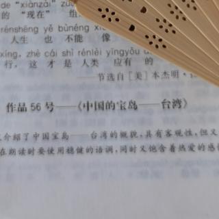 作品56号《中国的宝岛——台湾》