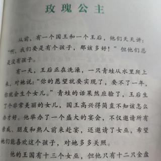 格林童话《玫瑰公主》